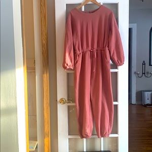 Dusty rose jumpsuit